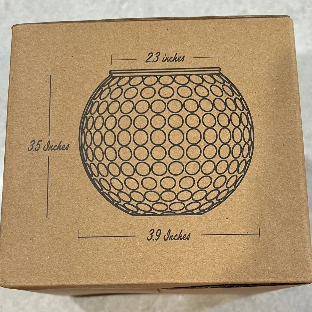 Golf Ball Whiskey Glass 11oz